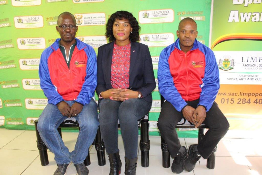 MEC Thandi Moraka Sends of Provincial Volleyball team to the National Volleyball Leagues at a Ceremony held in Polokwane